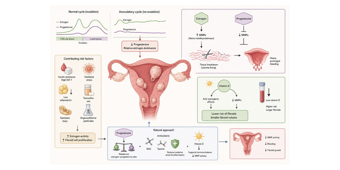 Can Progesterone Help with Uterine Fibroids?